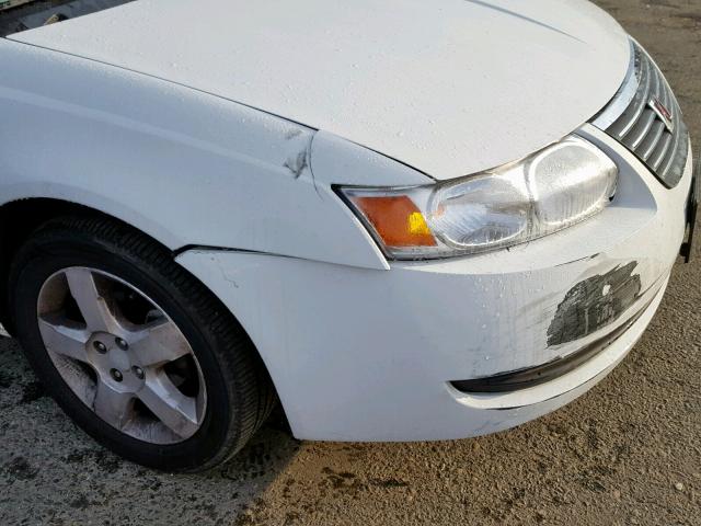 1G8AJ58F57Z125048 - 2007 SATURN ION LEVEL 白色 照片 9