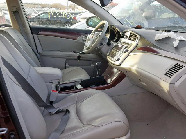 4T1BK3DB6BU379013 - 2011 TOYOTA AVALON BAS Күлгін фото 5