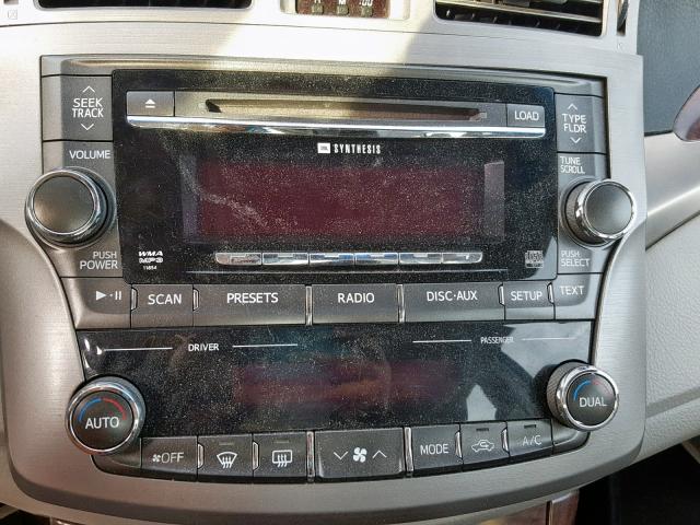 4T1BK3DB6BU379013 - 2011 TOYOTA AVALON BAS Күлгін фото 9