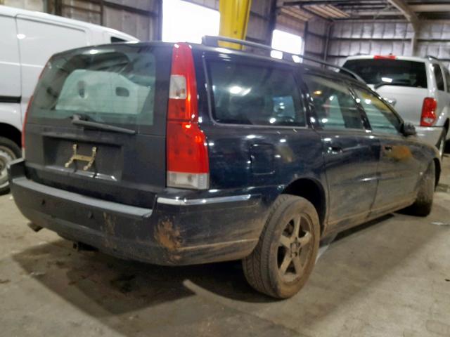 YV1SW592162544877 - 2006 VOLVO V70 2.5T BLACK photo 4