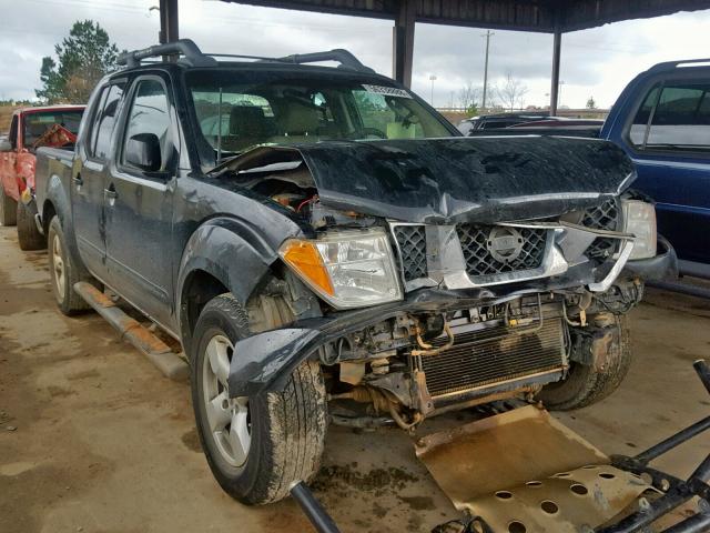 1N6AD07U65C408295 - 2005 NISSAN FRONTIER C BLACK photo 1