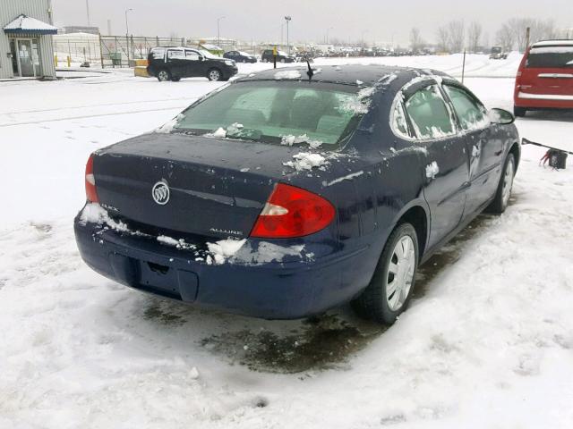 2G4WF582471246121 - 2007 BUICK ALLURE CX BLUE photo 4