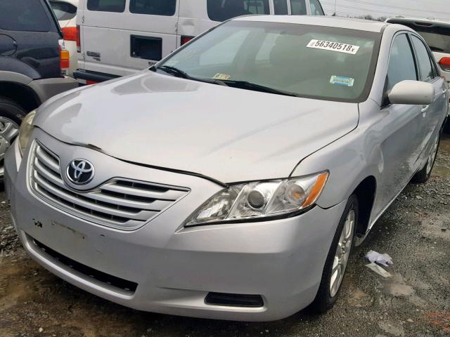 4T1BE46K47U508173 - 2007 TOYOTA CAMRY NEW SILVER photo 2