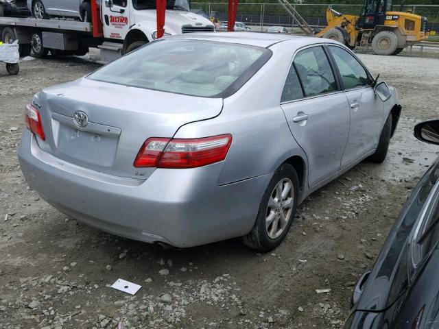 4T1BE46K47U508173 - 2007 TOYOTA CAMRY NEW SILVER photo 4