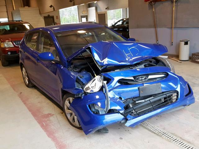 KMHCU5AE8CU017615 - 2012 HYUNDAI ACCENT GLS BLUE photo 1