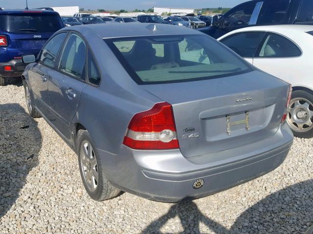 YV1MS382362205077 - 2006 VOLVO S40 2.4I SILVER photo 3