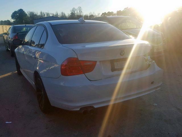 WBAPH5G53BNM76106 - 2011 BMW 328 I SULE WHITE photo 3