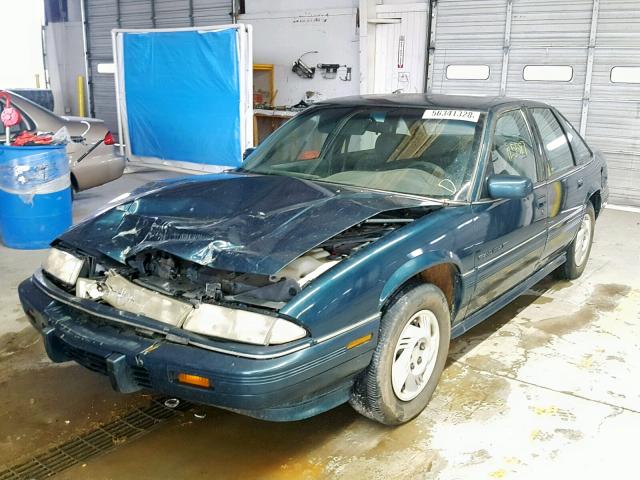 1G2WJ52M4TF263313 - 1996 PONTIAC GRAND PRIX 绿色 照片 2