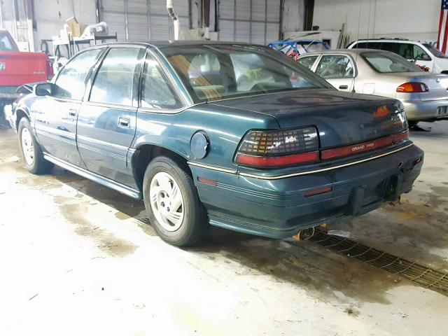 1G2WJ52M4TF263313 - 1996 PONTIAC GRAND PRIX 绿色 照片 3