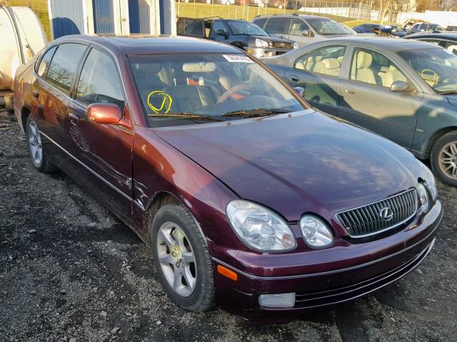 JT8BD69S220161228 - 2002 LEXUS GS 300 RED photo 1