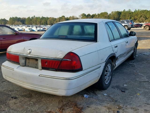 2MEFM74W3XX735197 - 1999 MERCURY GRAND MARQ WHITE photo 4