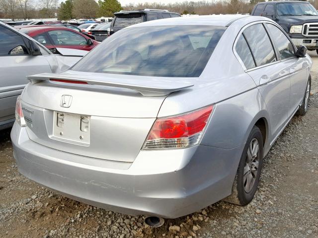 1HGCP26499A170915 - 2009 HONDA ACCORD LXP SILVER photo 4