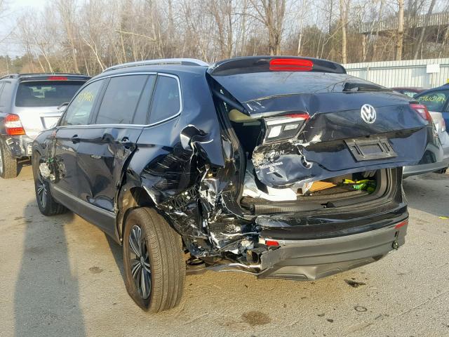 3VV2B7AX8JM004224 - 2018 VOLKSWAGEN TIGUAN SE BLACK photo 3