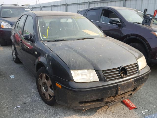 3VWSE29M0YM142091 - 2000 VOLKSWAGEN JETTA GLS BLACK photo 1