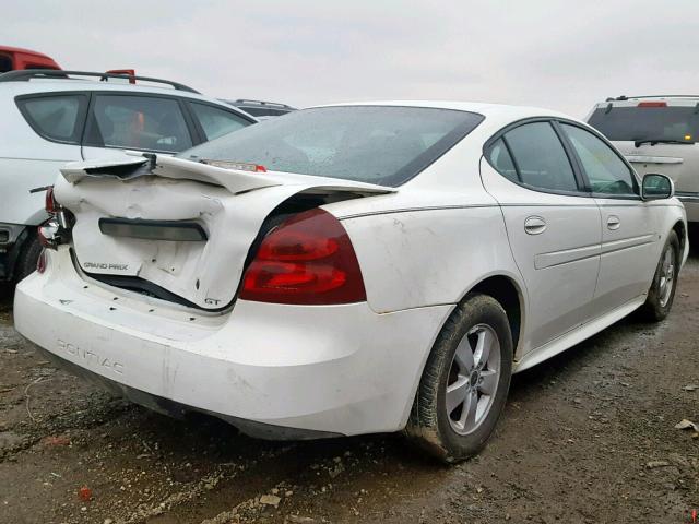 2G2WP552961139011 - 2006 PONTIAC GRAND PRIX WHITE photo 4