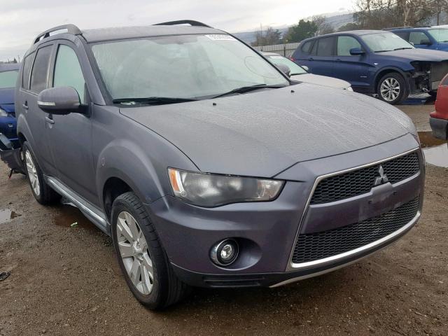 JA4AS3AW2BU040394 - 2011 MITSUBISHI OUTLANDER GRAY photo 1