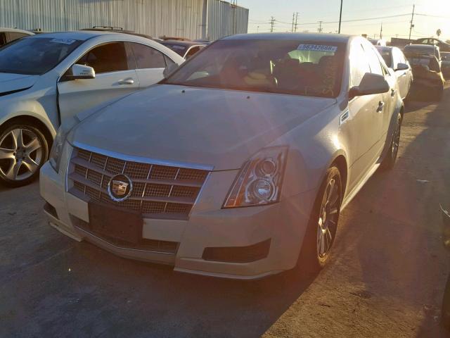 1G6DE5EGXA0141538 - 2010 CADILLAC CTS LUXURY CREAM photo 2