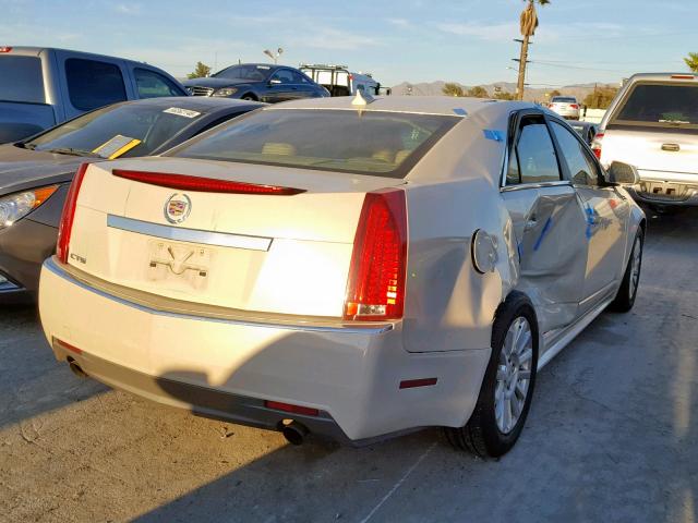 1G6DE5EGXA0141538 - 2010 CADILLAC CTS LUXURY CREAM photo 4