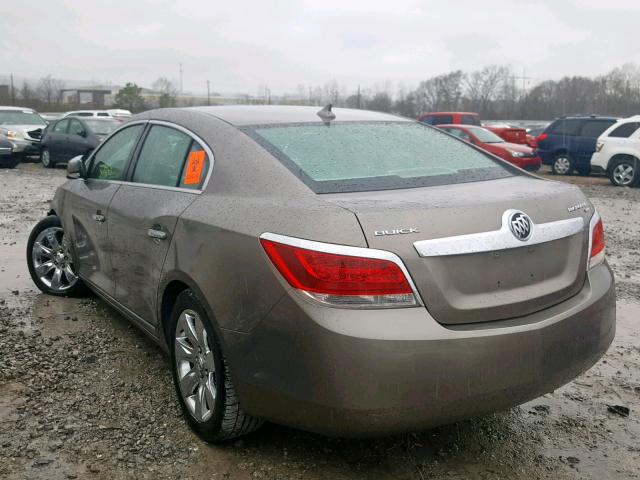 1G4GC5ED4BF327169 - 2011 BUICK LACROSSE C BROWN photo 3