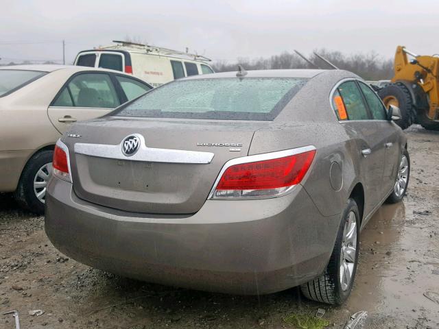 1G4GC5ED4BF327169 - 2011 BUICK LACROSSE C BROWN photo 4