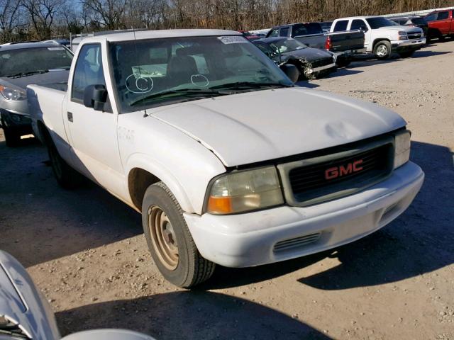 1GTCS145828170324 - 2002 GMC SONOMA WHITE photo 1