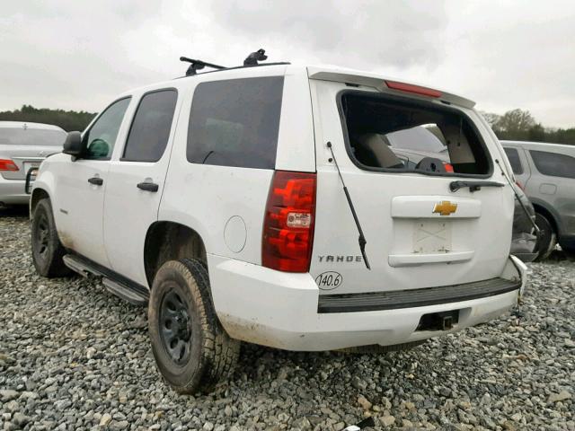 1GNSK2E04CR276583 - 2012 CHEVROLET TAHOE SPEC WHITE photo 3