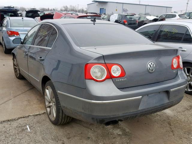 WVWEK73C07P110014 - 2007 VOLKSWAGEN PASSAT 2.0 GRAY photo 3