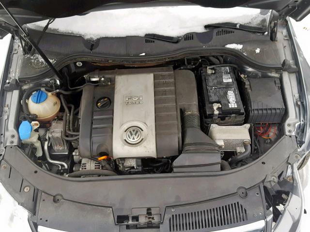 WVWEK73C07P110014 - 2007 VOLKSWAGEN PASSAT 2.0 GRAY photo 7