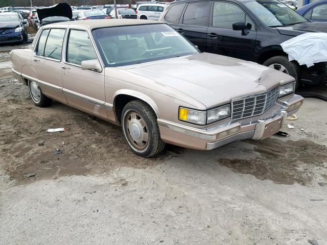 1G6CB53B4N4226630 - 1992 CADILLAC FLEETWOOD GOLD photo 1