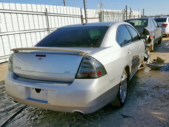 2G1WD58C669148865 - 2006 CHEVROLET IMPALA SUP ვერცხლისფერი ფოტო 4