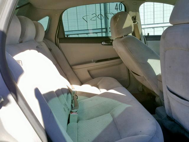 2G1WD58C669148865 - 2006 CHEVROLET IMPALA SUP ვერცხლისფერი ფოტო 6