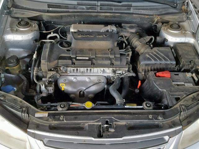 KNAFE121975427436 - 2007 KIA SPECTRA EX SILVER photo 7