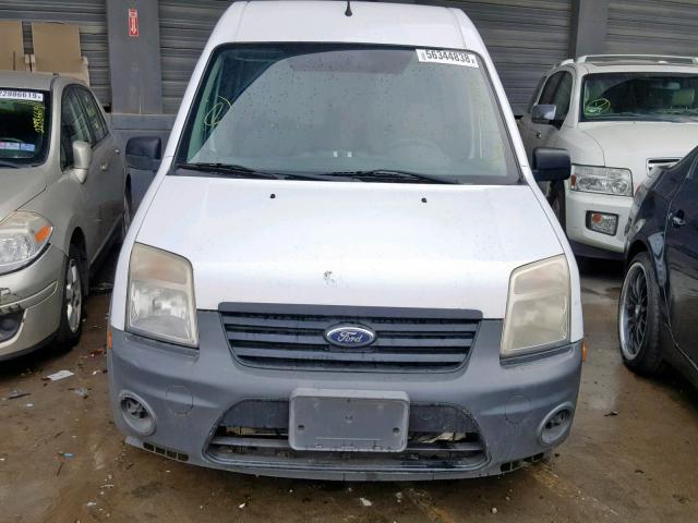 NM0LS7CN8AT008660 - 2010 FORD TRANSIT CO WHITE photo 9