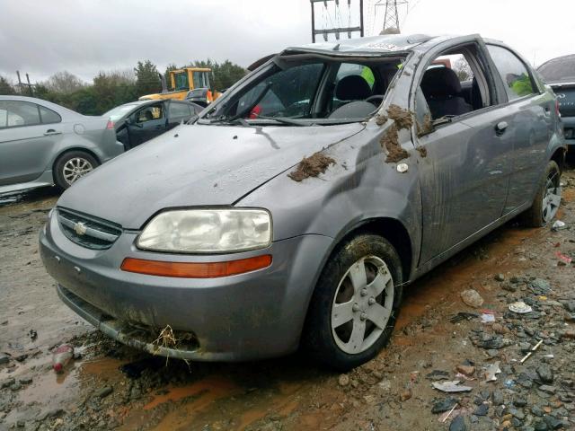 KL1TD56696B650489 - 2006 CHEVROLET AVEO BASE Boz foto 2