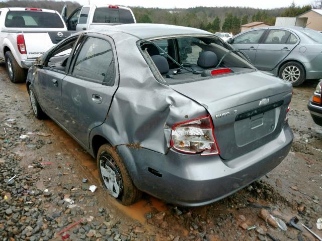 KL1TD56696B650489 - 2006 CHEVROLET AVEO BASE Boz foto 3