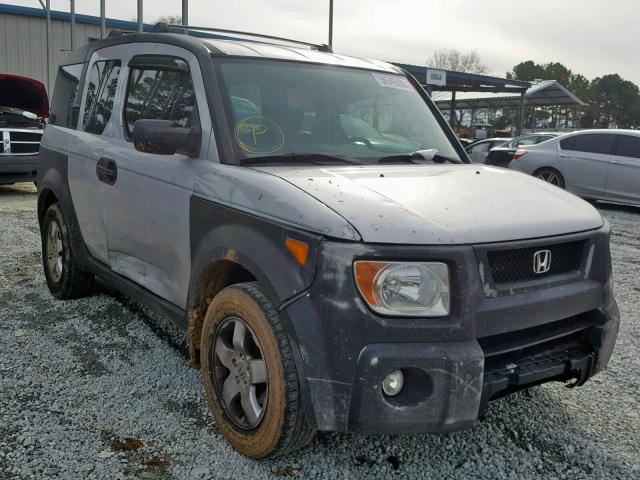 5J6YH18553L020226 - 2003 HONDA ELEMENT EX SILVER photo 1