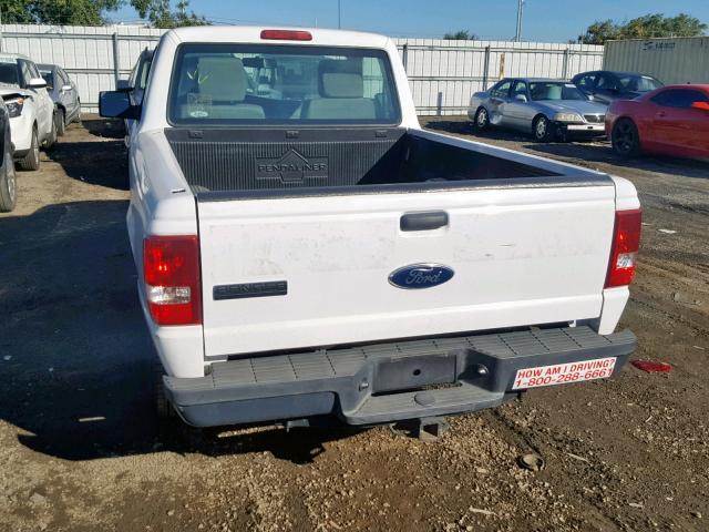 1FTKR1AD5BPA16212 - 2011 FORD RANGER WHITE photo 6