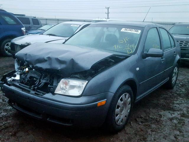 3VWRK69M53M188443 - 2003 VOLKSWAGEN JETTA GL GRAY photo 2