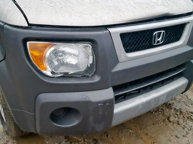 5J6YH18674L013062 - 2004 HONDA ELEMENT EX GRAY photo 9