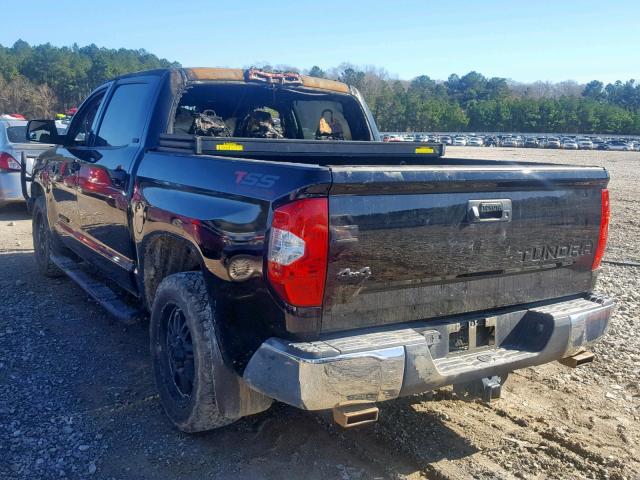 5TFDW5F17GX533655 - 2016 TOYOTA TUNDRA CRE BLACK photo 3