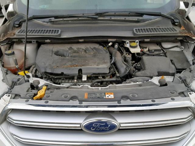 1FMCU0JD6HUA58049 - 2017 FORD ESCAPE TIT WHITE photo 7