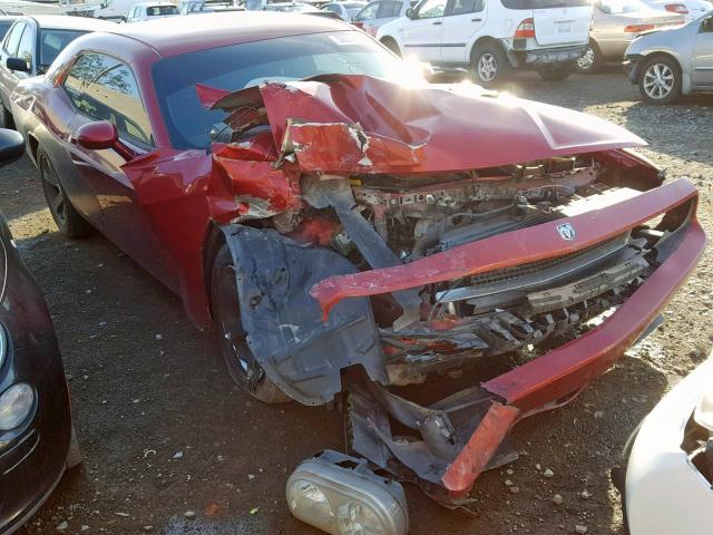 2B3LJ44V19H522623 - 2009 DODGE CHALLENGER RED photo 1