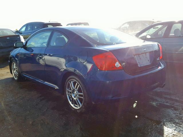 JTKDE177950032540 - 2005 TOYOTA SCION TC 蓝色 照片 3