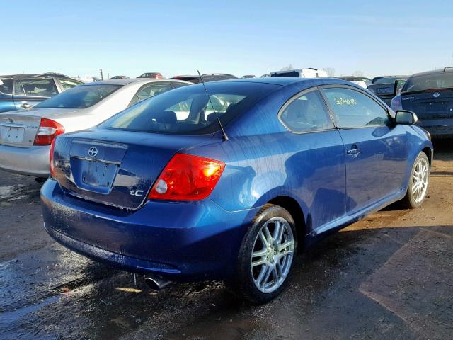 JTKDE177950032540 - 2005 TOYOTA SCION TC 蓝色 照片 4