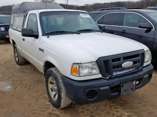 1FTYR10D08PB02581 - 2008 FORD RANGER WHITE photo 1