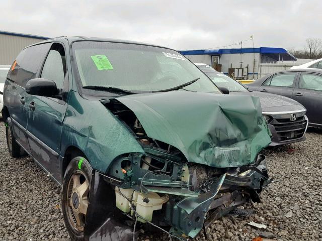 2FMZA51482BB20306 - 2002 FORD WINDSTAR L GREEN photo 1