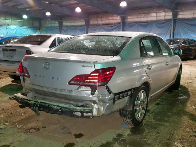 4T1BK36B68U298714 - 2008 TOYOTA AVALON SILVER photo 4