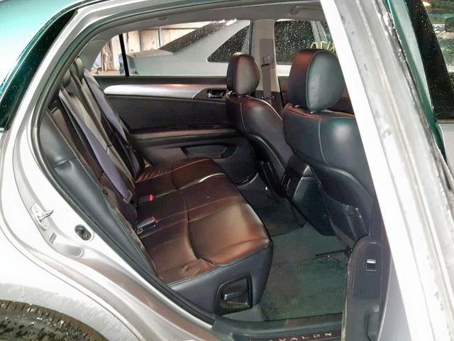 4T1BK36B68U298714 - 2008 TOYOTA AVALON SILVER photo 6