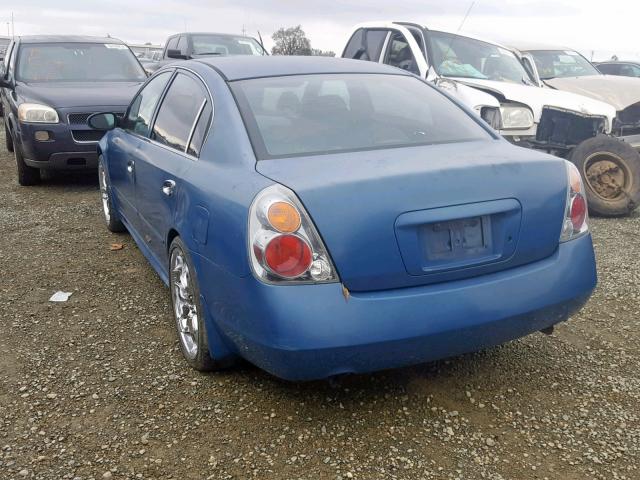 1N4BL11DX3C324119 - 2003 NISSAN ALTIMA SE BLUE photo 3