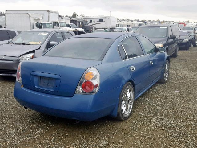 1N4BL11DX3C324119 - 2003 NISSAN ALTIMA SE BLUE photo 4